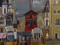 Montmartre le moulin rouge